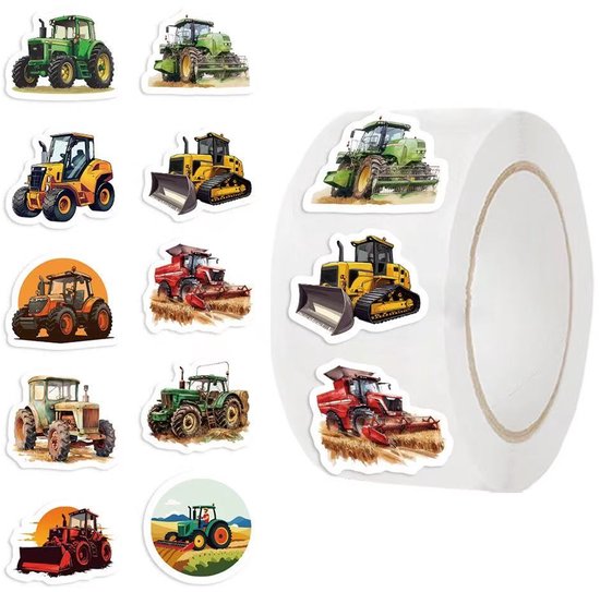 500 Tractor Stickers