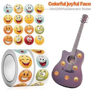 500 Smiley Stickers