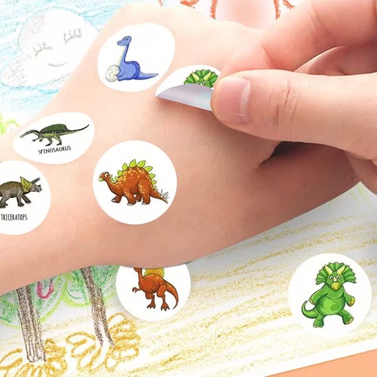 500 Dinos Stickers - Afbeelding 3