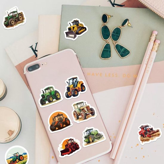 500 Tractor Stickers - Afbeelding 4
