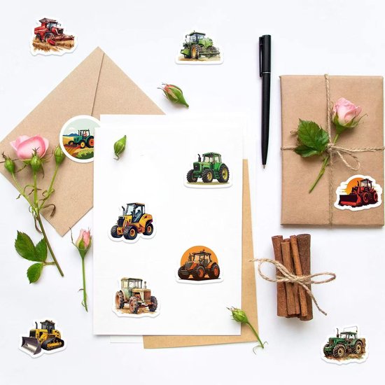 500 Tractor Stickers - Afbeelding 5