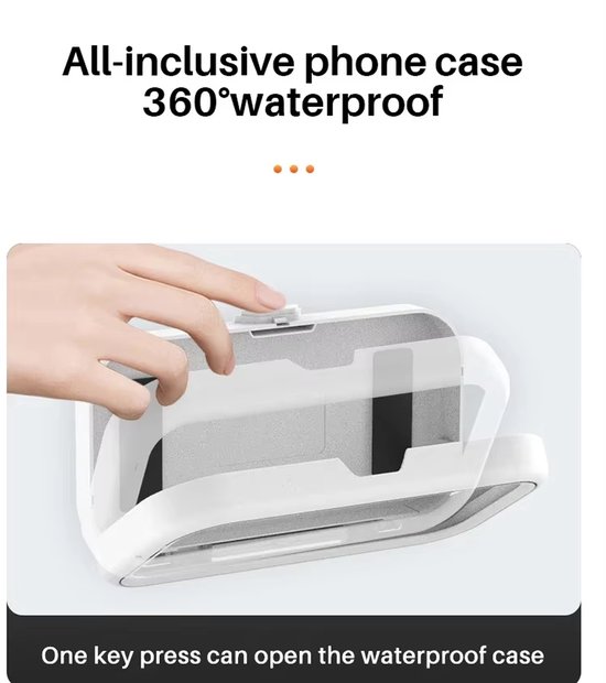 Telefoonhouder Douche