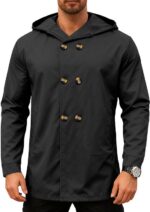 Lange Heren Jas met Capuchon