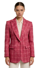 Roze Dames Blazer